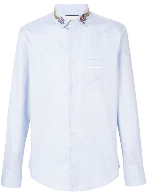 gucci shirt collar|gucci collar shirt men.